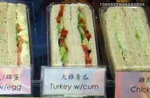 Turkey cum sandwich