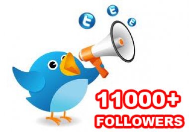 11000 followers